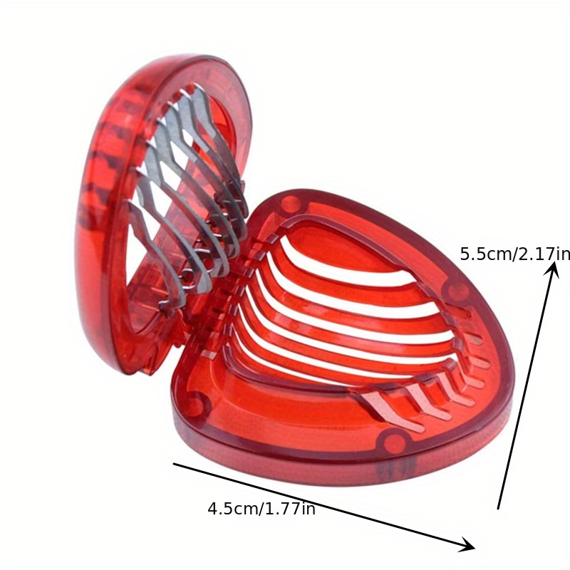 Strawberry Slicer Mini Strawberry Cutter Fruit Slicer Fruit - Temu