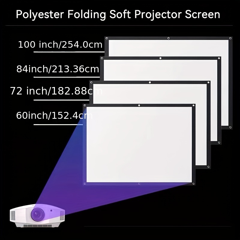 simple projector screen 120 inch