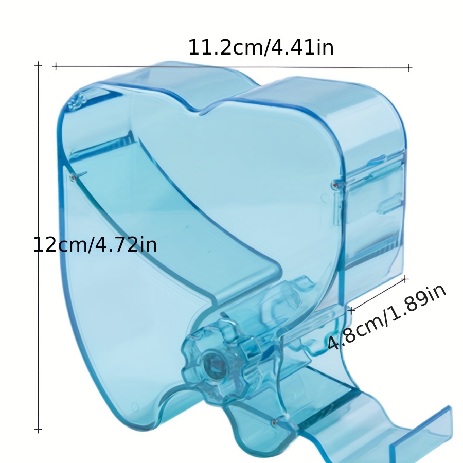 1pc Rotating Cotton Roll Case Dental Storage Container