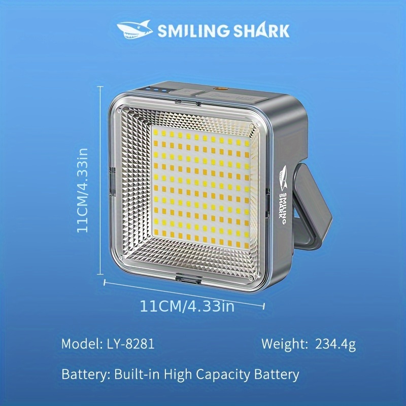 lampe de camping cob ultra lumineuse - rechargeable par usb, magnétique, 3   (blanc/jaune), matériau abs,   pour le camping   air, utilisation durgence et éclairage  , éclairage portable | lumière à crochet | solution déclairage polyvalente détails 12