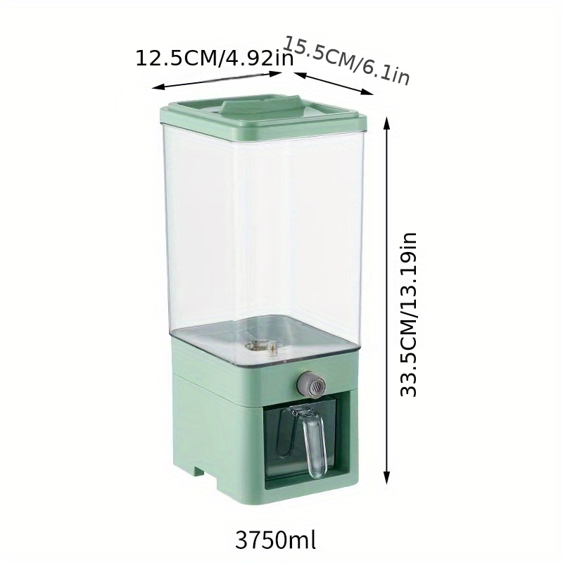 Large Capacity Airtight Rice Dispenser: Keep Your Rice - Temu