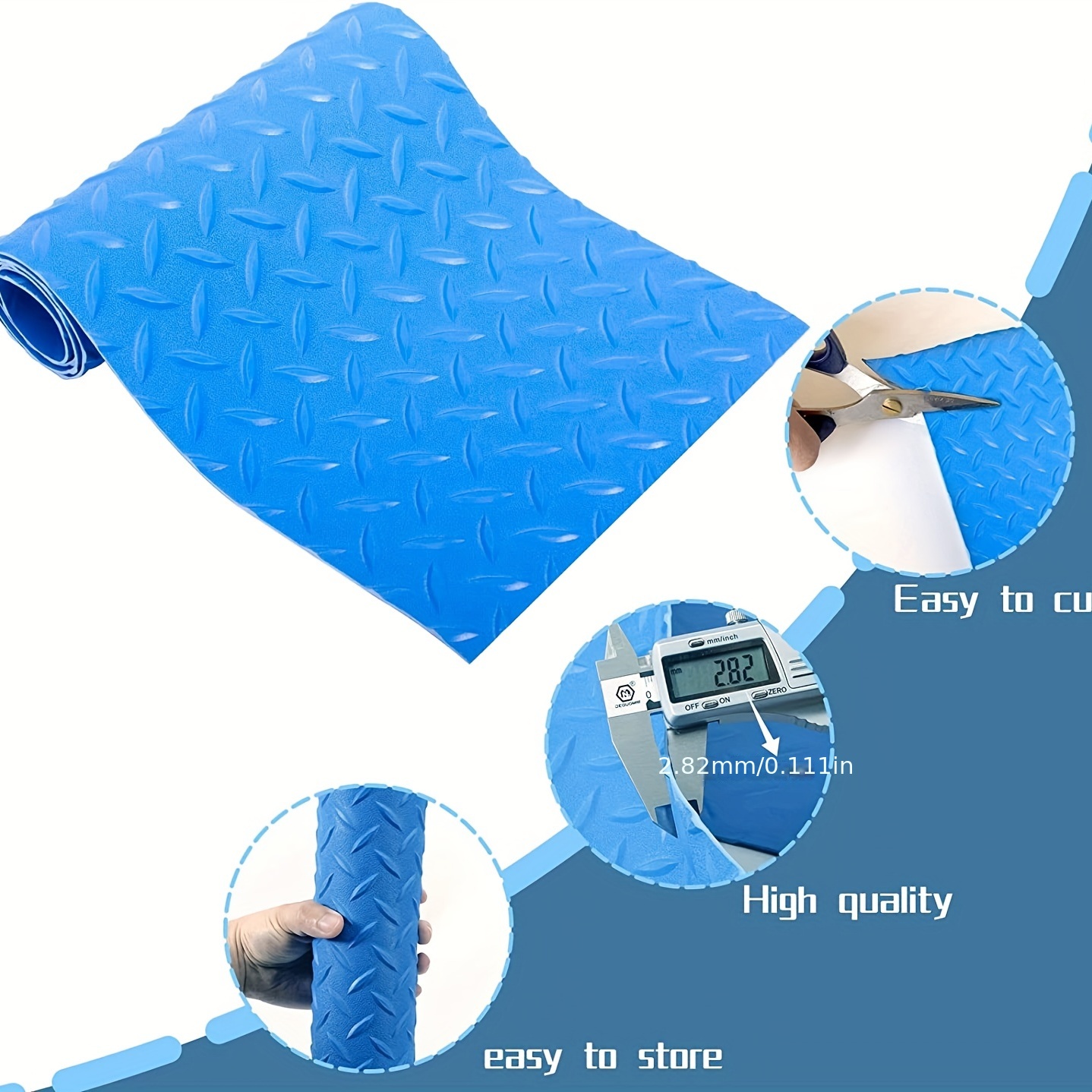 Swimming Pool Ladder Mat Thickened Pool Step Pads With Non-Slip