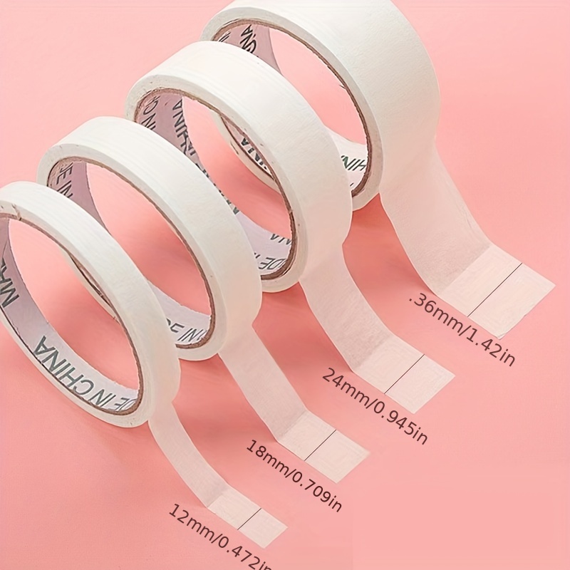 Each Roll Masking Paper Tape Stationery Office Tape - Temu