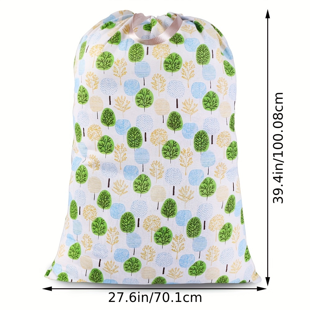 Printed Laundry Bag With Drawstring Heavy Duty Extra Large - Temu