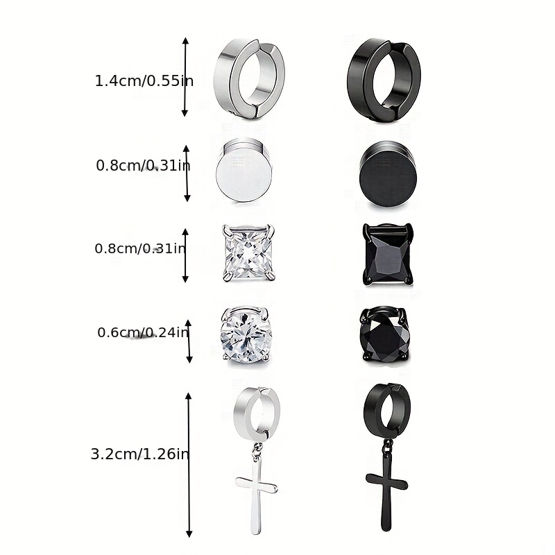 Magnetic Metal Clips - set of 4