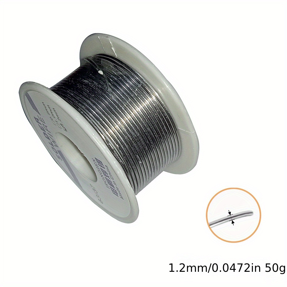 Fil étain à Soudure 0,8 mm Étain 2% Flux Fer à Souder Electronique Solder  wire