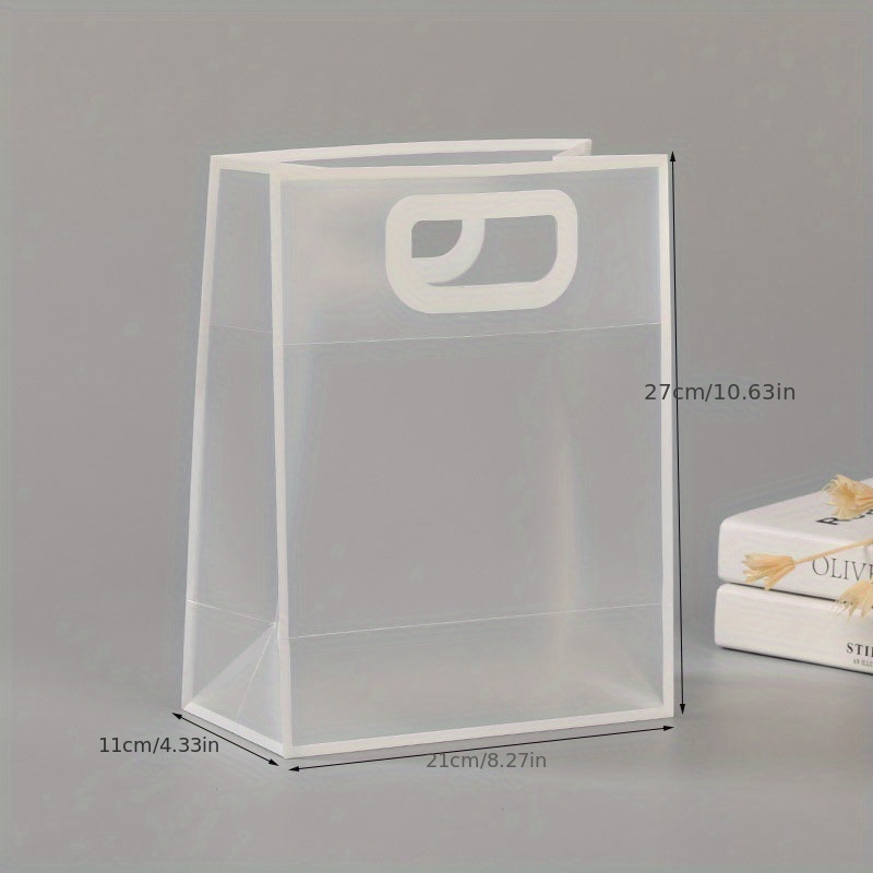 Pvc Frosted Bag, Transparent Gift Box Bag, Gift Bag, Clothing