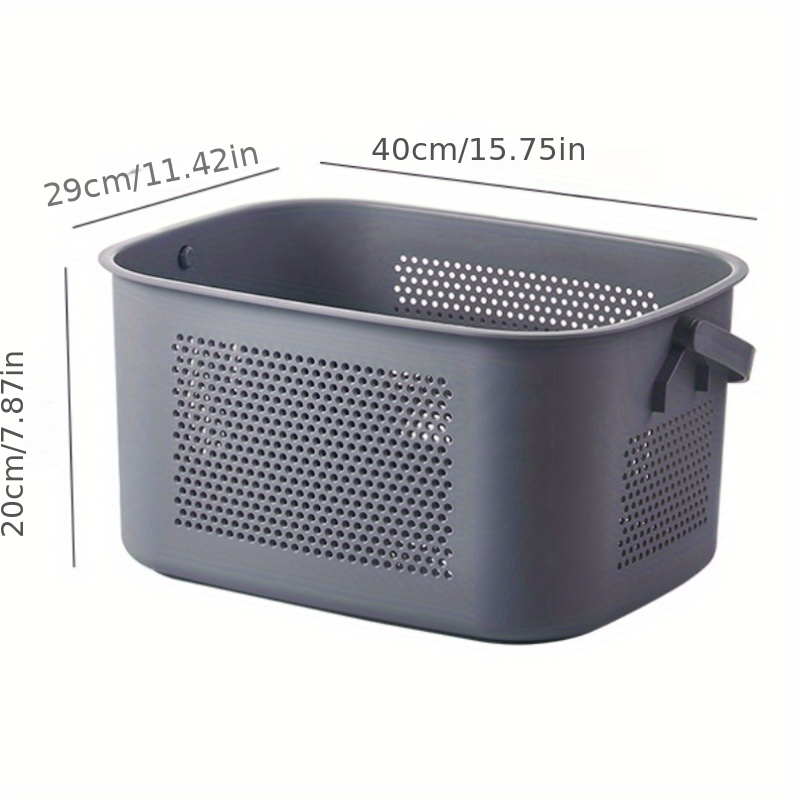 Plastic Storage Basket - For Snacks Toys And Miscellaneous Storage