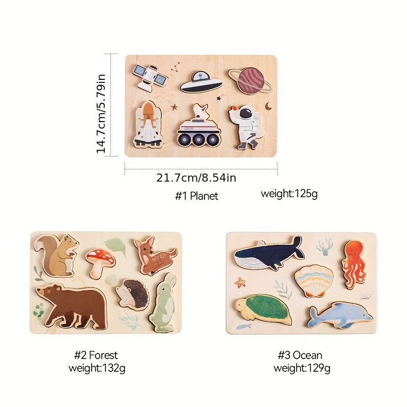 Baby Early Learning Play House Puzzle Board for Kids
