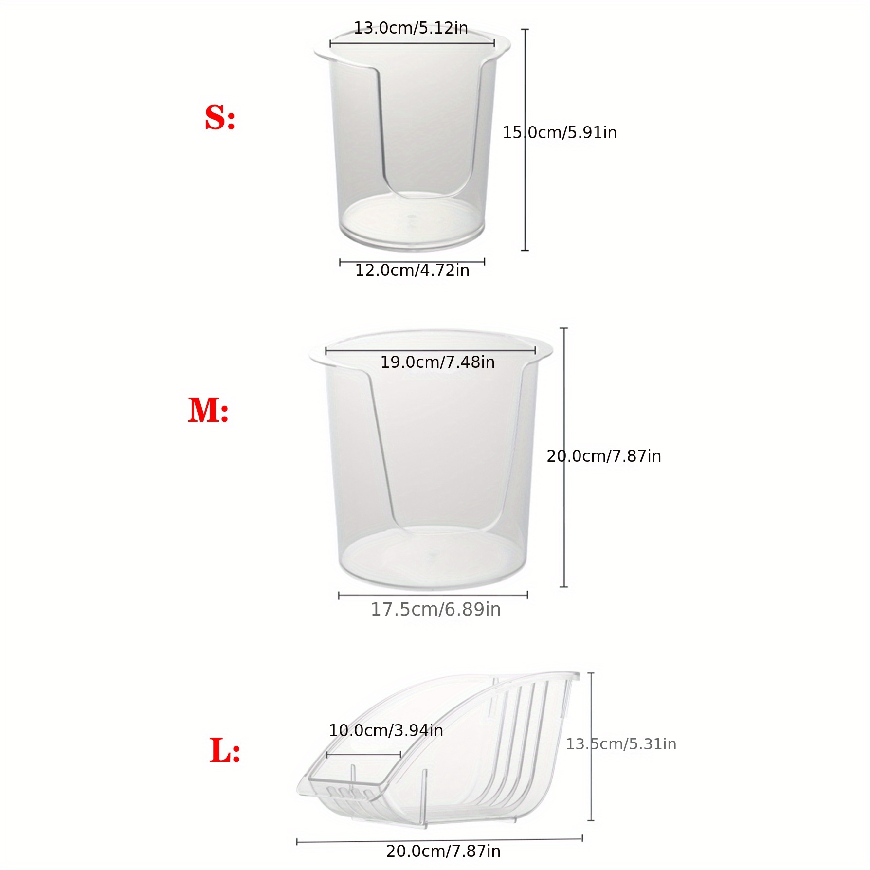 iDesign Forma Clear Plastic Drainboard