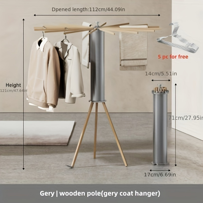 Cloth hanging discount stand for bedroom