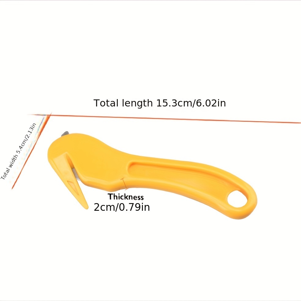 High Carbon Steel Safety Blade Box Cutter Carton Knife - Temu