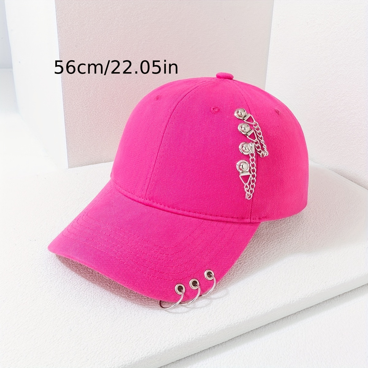 E-shop 1 Stück Damen Hänge- Kette Hip-Hop Trendy Vielseitige Baseballkappe