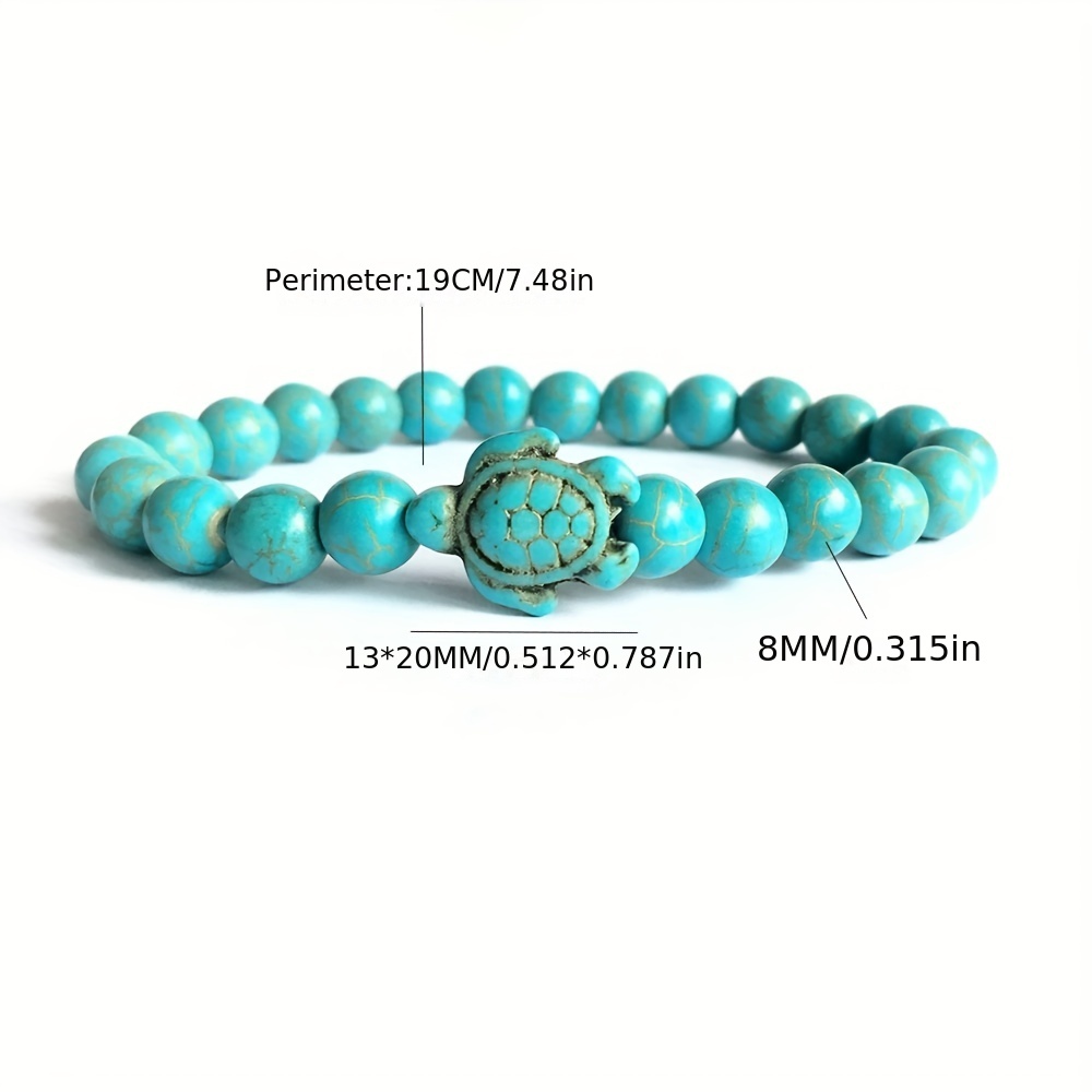 White on sale turquoise bracelet