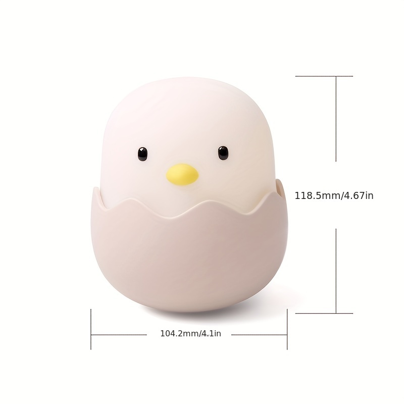 Luz Nocturna Infantil Cute Owl, Recargable Por Usb, Bonitas