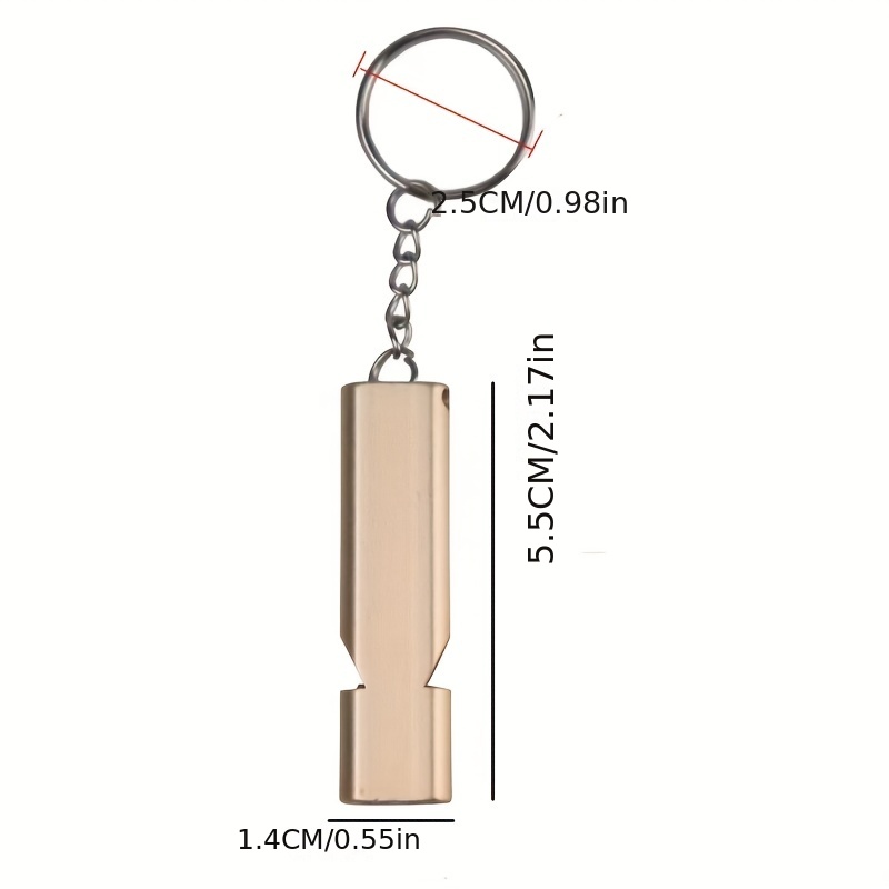 Silbato Supervivencia Doble Frecuencia Aleación Aluminio - Temu