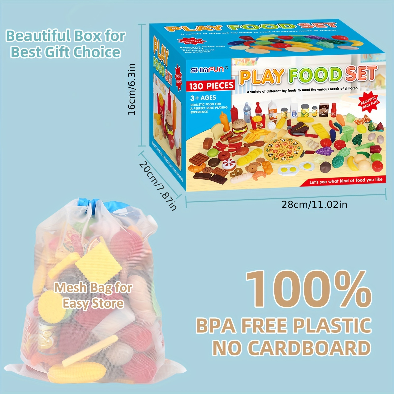 Kid connection play food hot sale set