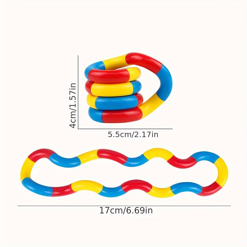 Deformable Twist & Bend Rope Toy for Hand Exercise