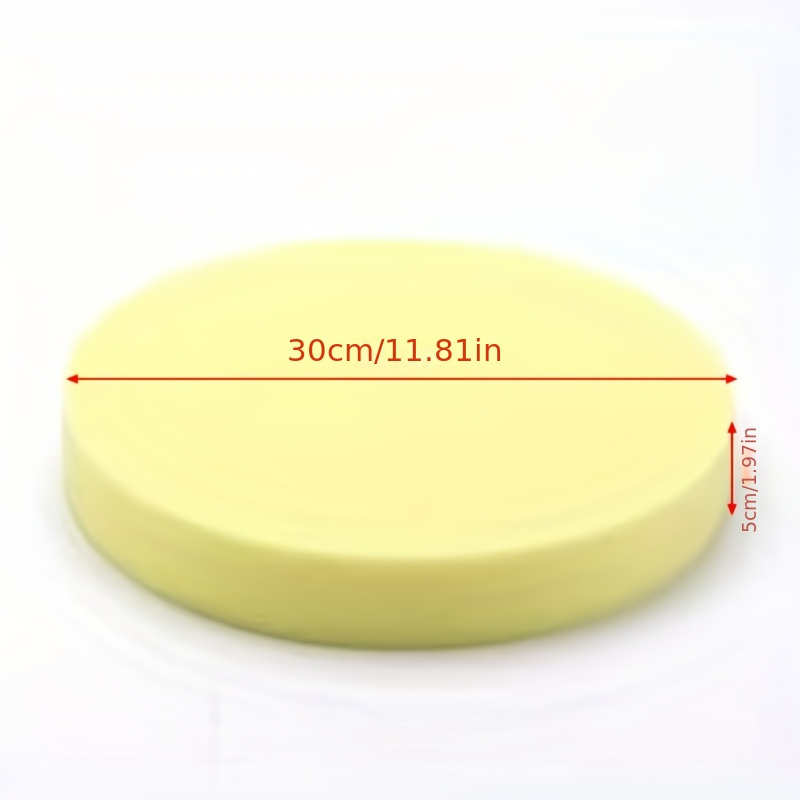 E-shop Hochdichte, dicke runde DIY-Keramik-Bastelschwammmatte. Geeignet für Formen, Bemalen Glasieren. Ideal für Töpferei Keramikteller. Vielseitige