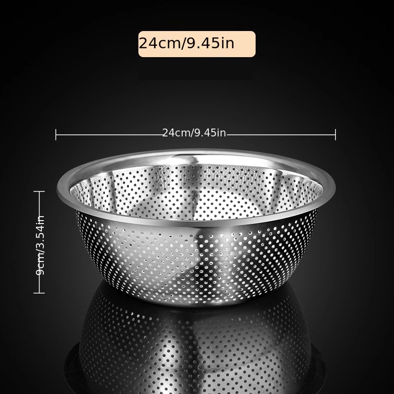 Buy Wholesale China Food Strainer Stainless Steel Colander Pasta