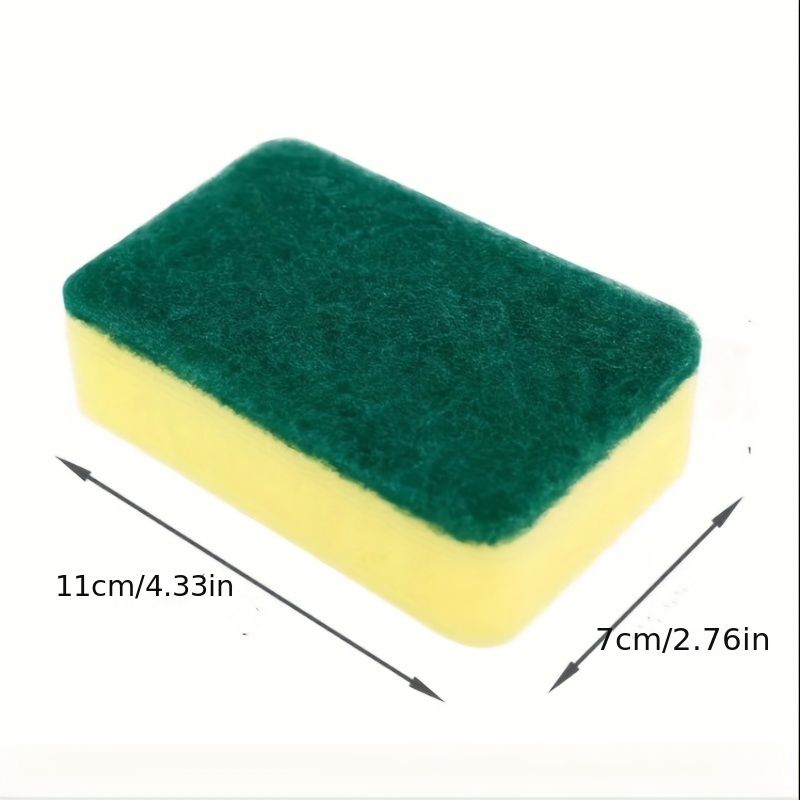 20 Count Cleaning Scrub Sponges for Kitchen, Dishes, Bathroom, Car