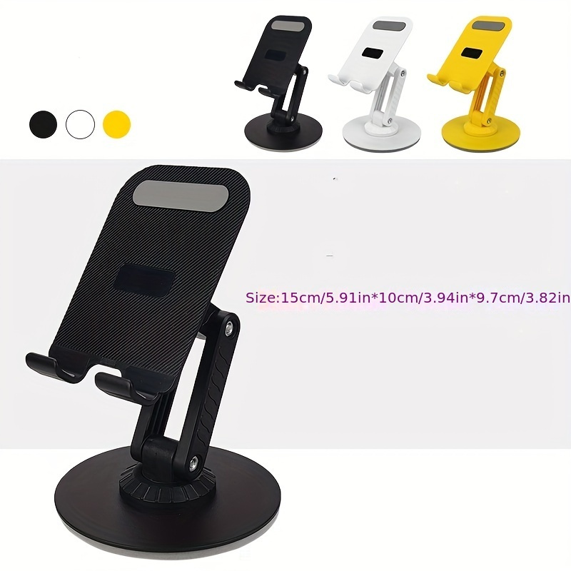 Nulaxy Dual Folding Cell Phone Stand, Fully Adjustable Foldable Desktop  Phone Holder Cradle Dock Compatible with Phone 15 14 13 12 11 Pro Xs Xs Max  Xr
