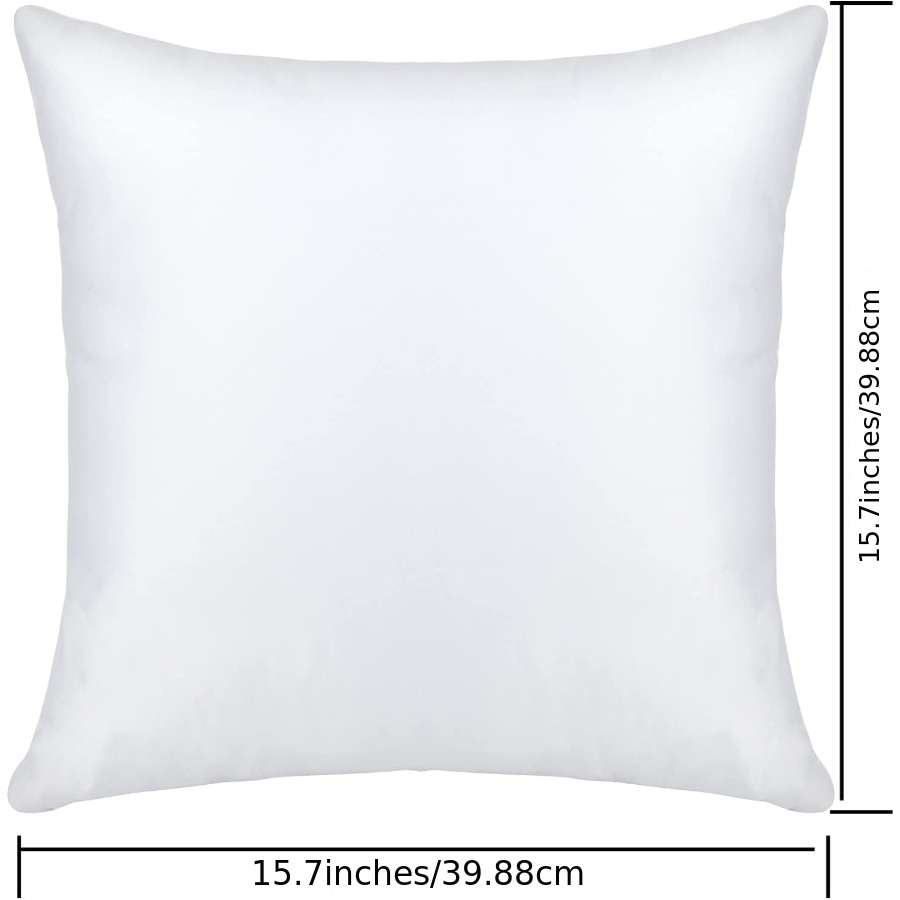 Adevar Sublimation Blanks Throw Pillow Covers 16x16 inches,White Pillow  Cases Bulk Pillow Cases for Heat Transfer DIY Picture Polyester Peach Skin  Pillow Covers Unwrinkled with Invisible Zip(6 Pack) - Yahoo Shopping