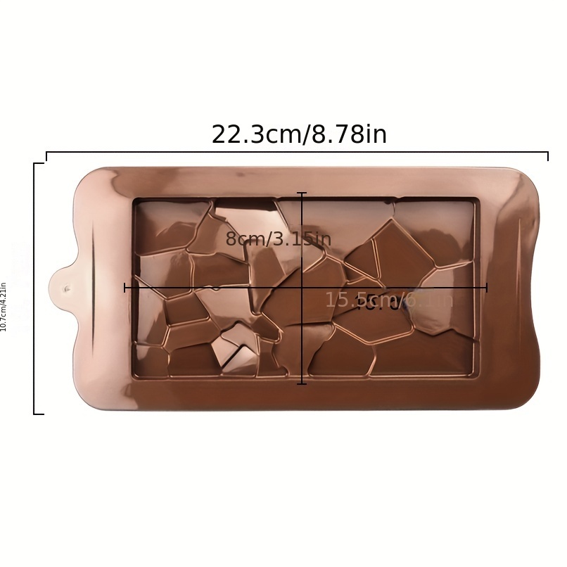 Silicone Chocolate Mold, Heat Resistant Baking Mold, Cake Sugar Turning  Decorative Mold Diy Ice Lattice Mold - Temu