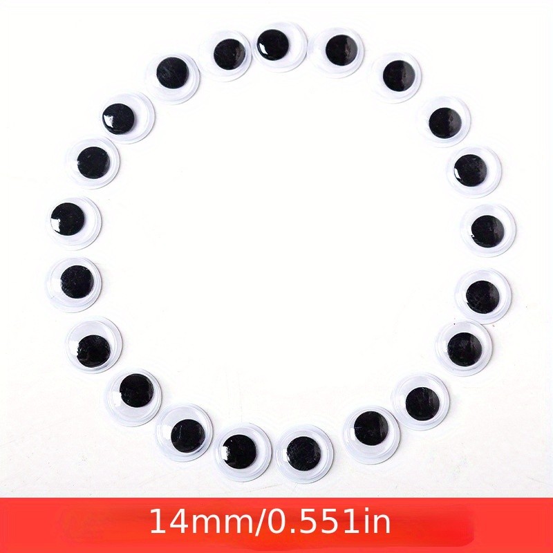 4 Pack Large 4-Inch Wiggle Googly Eyes for Crafts