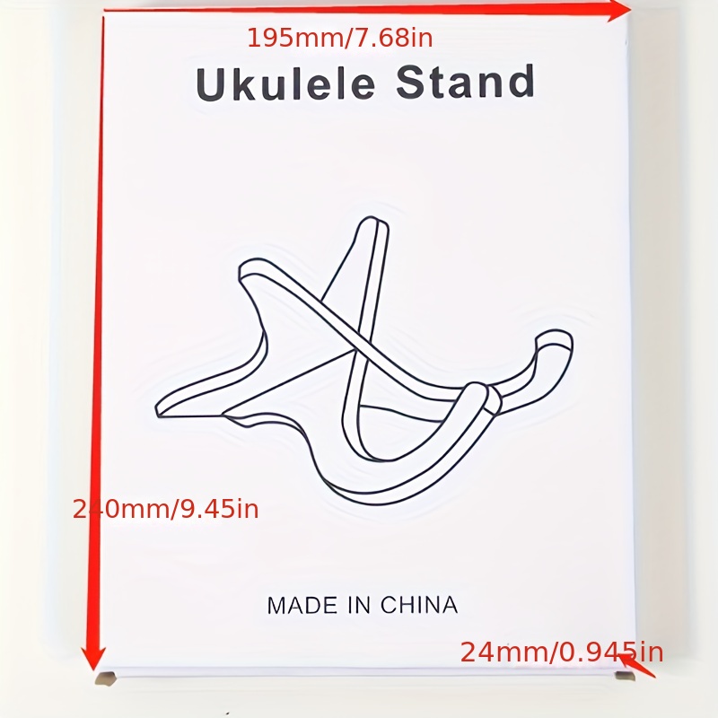 Ukulele Stand Bracket Holder Mount for Home Studio Display