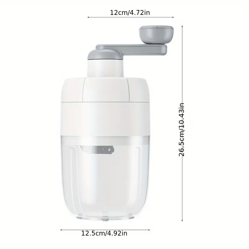 ice shaving machine snow cone crusher advanced manual ice shaving machine household kitchen utensils and a freezing for making smoothies portable ice crusher and shaved ice machine with bpa fre details 9