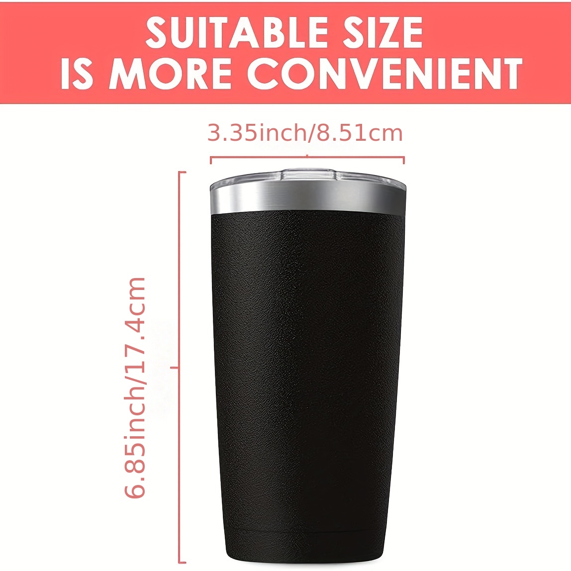 Straw Tumbler, Reusable Vacuum Tumbler With Straw, Insulated Double Wall  Stainless Steel Cup Handle And Vacuum Flask, Handy Cup, Teacher  Appreciation Gifts - Temu United Arab Emirates