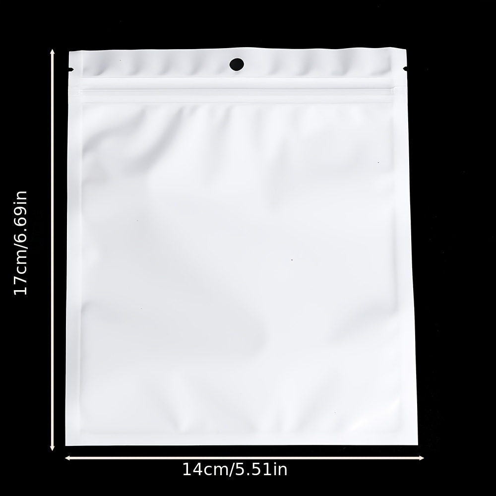 30/50/100pcs White Jewelry Bags for Display Storage