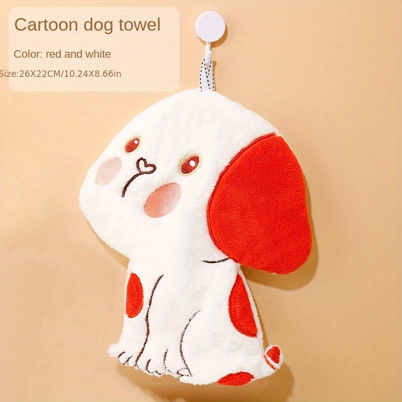 Hanging Hand Towel Kitchen Bathroom Accessories Soft Plush