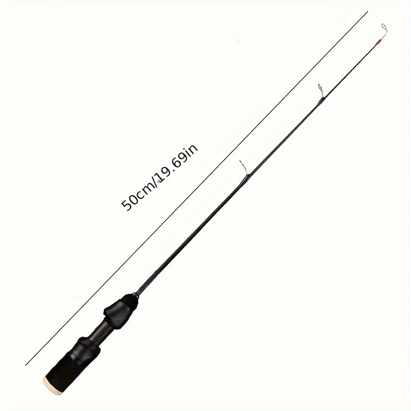 50cm Ice Fishing Rod Tackle Spinning Fishing Rod Ultra Light