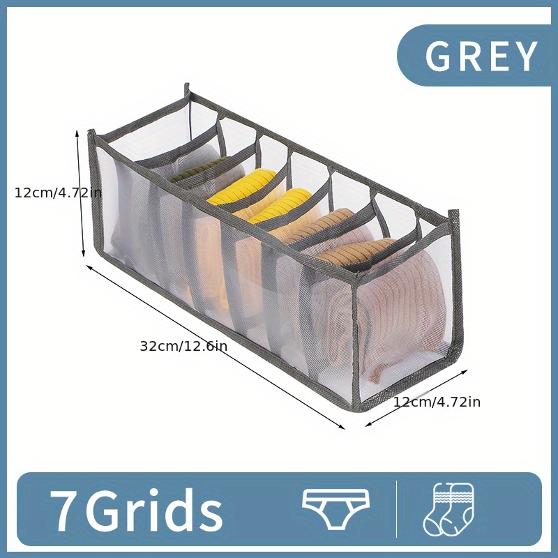 15/5 Grids Bra Underwear Compartment Storage Storage Box Wardrobe