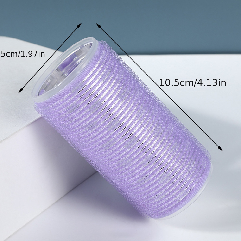 Self Grip Hair Rollers Set for DIY Bangs Medium Short Hair