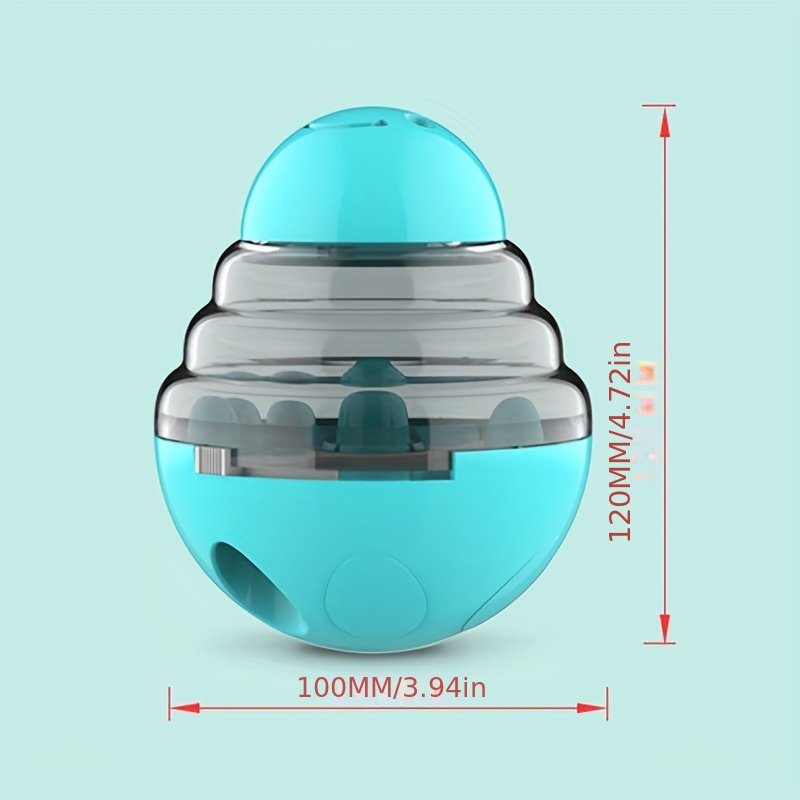 SDJMa Tumbler Pet Toy, Dog Leaky Food Toy Interactive Dog Cat Toy Food Treat  Dispensing Toys, Slow Feeder Treat Ball for Pets Increases IQ 