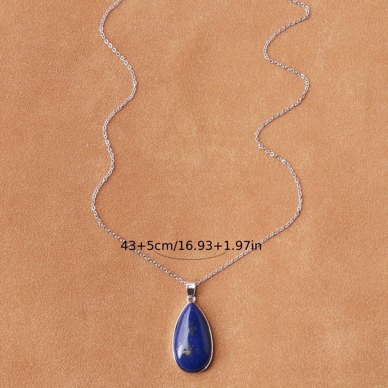 Lapis Lazuli Pendant - Polished Point Pendant with Capped Setting | New  Moon Beginnings