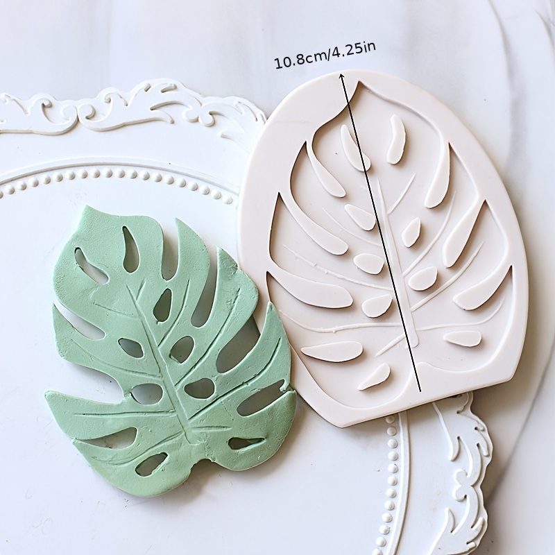 Tropical Leaf Silicone Mold Turtle Leaves Fondant Molds - Temu