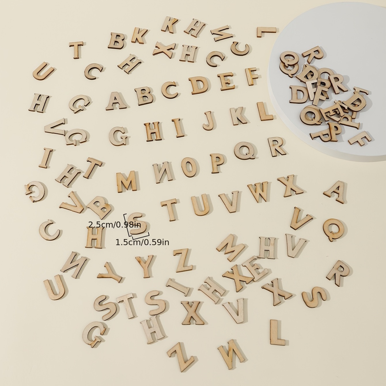 Wooden Letters & Numbers in Wood Crafting