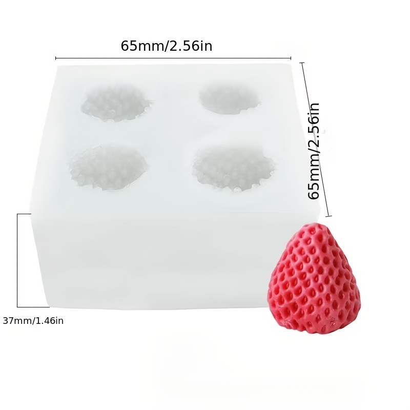 Strawberry Silicone Mold