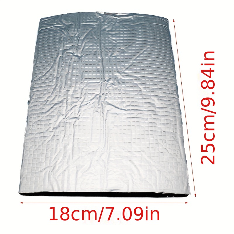 10 sheets of 5mm car van sound deadening insulation reduce noise heat for a quieter ride