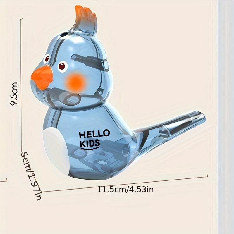 Silbato Pájaro Acuático Transparente Niños Entrenamiento - Temu