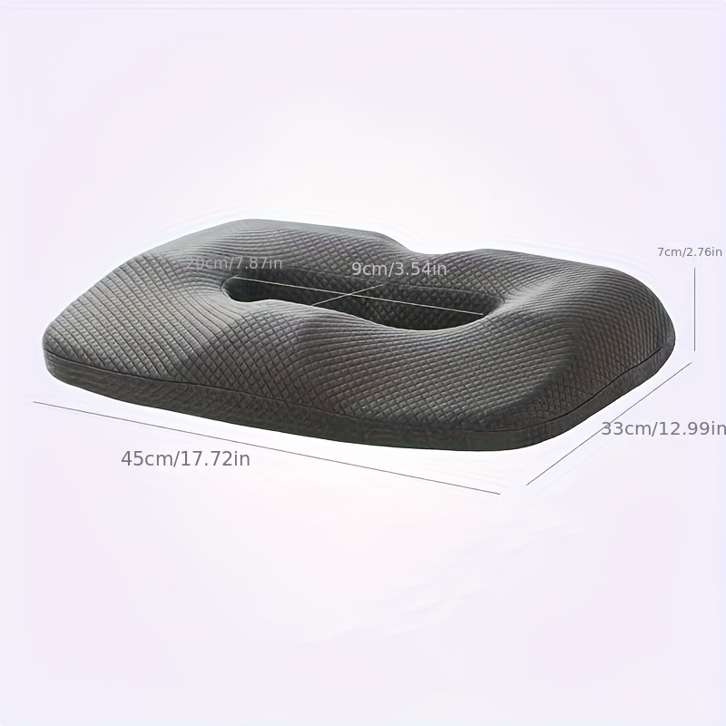 Seat Cushion Computer Chair Non slip Fart Cushion Memory - Temu