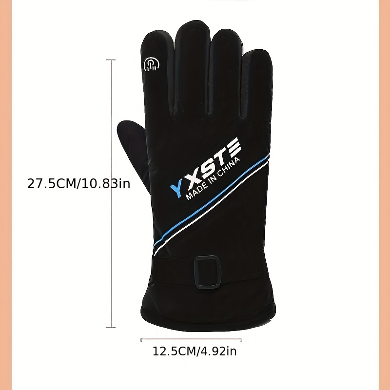 Winter Warm Keeping Gloves Outdoor Skiing & Riding Touch Screen Gloves