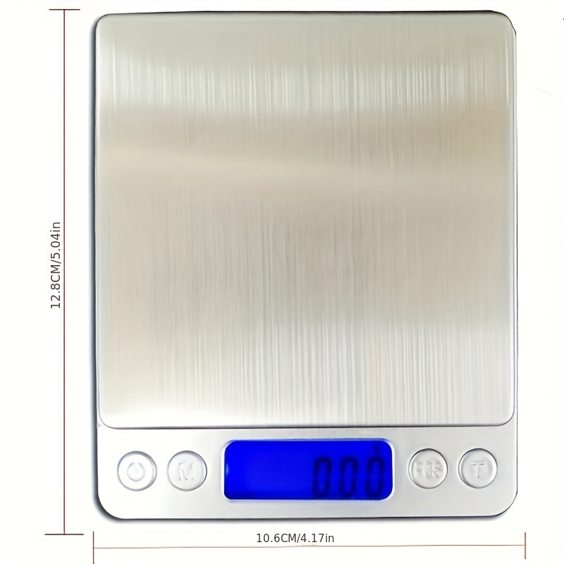 Food Scale With Trays, High Precision Electronic Scale With Lcd