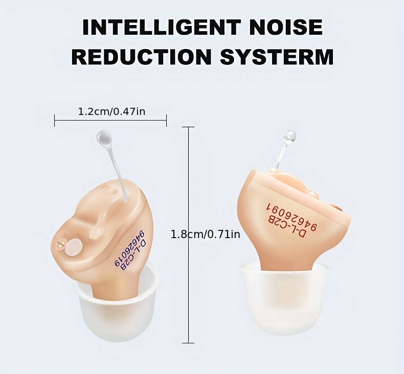 Comprar Mini audífonos invisibles para sordera, auriculares inalámbricos,  herramientas de ajuste de oído, amplificador de Audio, dispositivos de  escucha