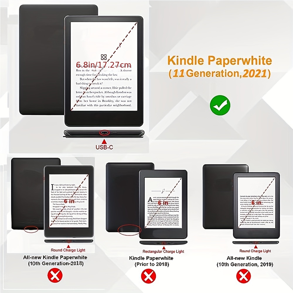 Screen Protector For Kindle Paperwhite (11th Generation - Temu