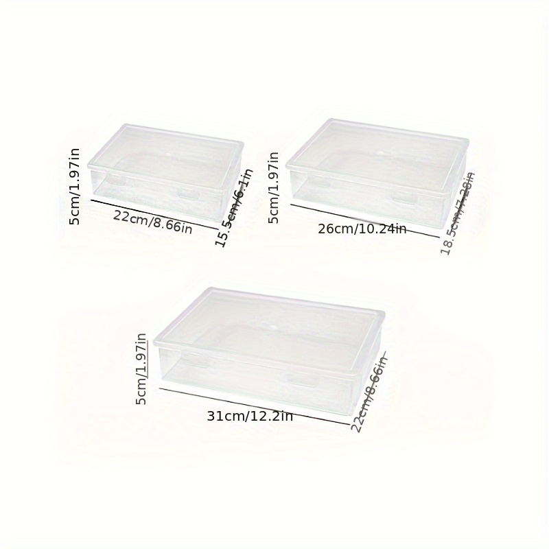 File Storage Box Desktop Office Data Ticket Sorting Box - Temu